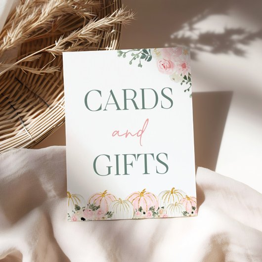 リトルカボチャ最初の誕生日カードとギフト ポスター