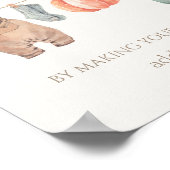 リトルカボチャ服忙し男の子ママto-beアドレス ポスター (角)