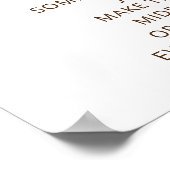 リトルカボチャ深夜おむつ赤ちゃんシャワーゲーム ポスター (角)