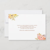 リトルカボチャ男の子の赤ちゃんシャワー サンキューカード (裏面)