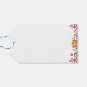 リトルカボチャ男の子ベビーシャワーメッセージカード ギフトタグ (裏面横)