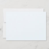 リトルカボチャ男の子1歳の誕生日 招待状 (裏面)