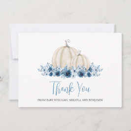 リトルカボチャ男の赤ちゃんベビーシャワーありがとう