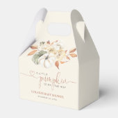 リトルカボチャ秋のフローラベビーシャワー フェイバーボックス (正面サイド)