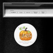 リトルカボチャ秋の最初の誕生日パーティーのお気に入り マグネット