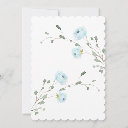 リトルカボチャ秋の男の子ベビーシャワー招待状 招待状 (裏面)