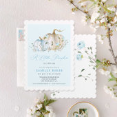 リトルカボチャ秋の男の子ベビーシャワー招待状 招待状