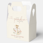 リトルカボチャ秋の赤ちゃんシャワー フェイバーボックス (オープン)