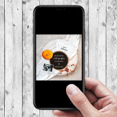 リトルカボチャ秋デジタル写真妊娠 案内状