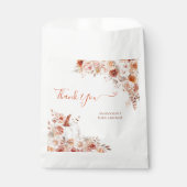 リトルカボチャ秋フローラベビーシャワー フェイバーバッグ (正面)