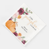 リトルカボチャ秋フローラ女の子ベビーシャワー (コーナー)