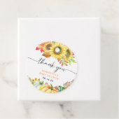 リトルカボチャ秋ベビーシャワーありがとう フェイバータグ (インサイチュ)