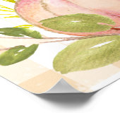 リトルカボチャ秋ベビーシャワーウェルカムサイン ポスター (角)