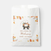 リトルカボチャ秋ベビーシャワーフローラ&プレイド フェイバーバッグ (正面)