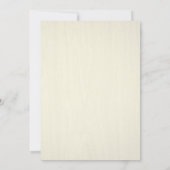 リトルカボチャ秋ベビーシャワー 招待状 (裏面)