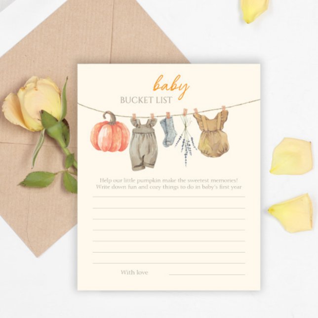 リトルカボチャ秋服ガールベビーバケットリスト (クリエイターアップロード済み)