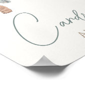 リトルカボチャ秋服ボーイカードとギフト ポスター (角)