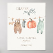 リトルカボチャ秋服少年おむつラッフル ポスター (正面)