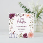 リトルカボチャ秋水カラーフローラベビーシャワー (スタンド正面)