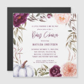 リトルカボチャ秋水カラーフローラベビーシャワー (正面/裏面)