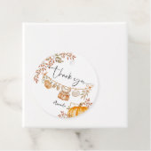 リトルカボチャ秋秋の赤ちゃんシャワーありがとう フェイバータグ (インサイチュ)