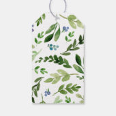 リトルカボチャ秋秋サンキューグリーンリー ギフトタグ (裏面)