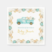 リトルカボチャ秋秋ベビーシャワー スタンダードカクテルナプキン (正面)