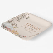 リトルカボチャ秋秋ベビーシャワー ペーパープレート (傾斜あり)