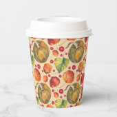 リトルカボチャ秋秋ベビーシャワー 紙コップ (裏面)