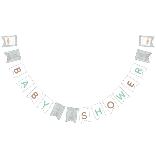 リトルカボチャ秋素朴ベビーシャワー バンティングフラッグ (全)