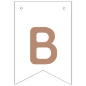 リトルカボチャ秋素朴ベビーシャワー バンティングフラッグ (第3の旗)