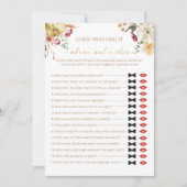 リトルカボチャ秋誰が赤ちゃんシャワーのゲームと言った 招待状 (正面)