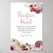 リトルカボチャ素朴フローラおしゃれな狩りゲーム ポスター (正面)