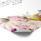 リトルカボチャ素朴フローラはゲーム数を推測 ポスター (角)