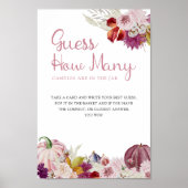 リトルカボチャ素朴フローラはゲーム数を推測 ポスター (正面)