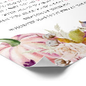 リトルカボチャ素朴フローラ服ピンゲーム ポスター (角)