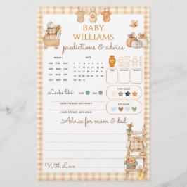 リトルカボチャ素朴ンファーム秋ベビーシャワーゲーム