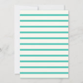 リトルカボチャ素朴秋ベビーシャワー招待状 招待状 (裏面)