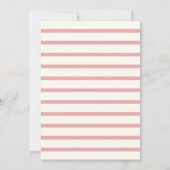 リトルカボチャ素朴秋ベビーシャワー招待状 招待状 (裏面)