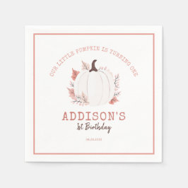リトルカボチャ誕生日 スタンダードカクテルナプキン
