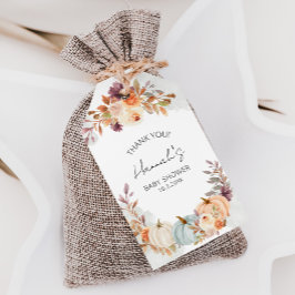 リトルカボチャ赤ちゃんシャワーありがとう ギフトタグ