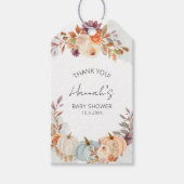 リトルカボチャ赤ちゃんシャワーありがとう ギフトタグ (正面)