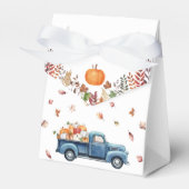 リトルカボチャ赤ちゃんシャワーお気に入りボックス フェイバーボックス (正面サイド)