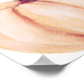 リトルカボチャ赤ちゃんシャワーへようこそ ポスター (角)