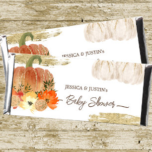 リトルカボチャ赤ちゃんシャワーキャンディバーラッパー