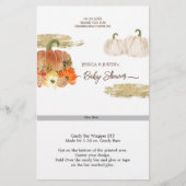 リトルカボチャ赤ちゃんシャワーキャンディバーラッパー (正面)