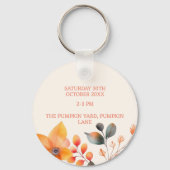 リトルカボチャ赤ちゃんシャワーキーチャン キーホルダー (裏面)