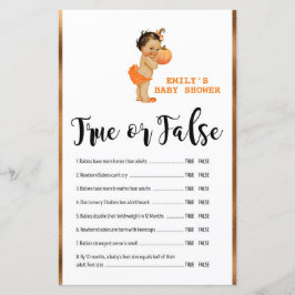 リトルカボチャ赤ちゃんシャワーゲーム印刷