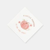 リトルカボチャ赤ちゃんシャワーナプキン スタンダードカクテルナプキン (角)