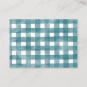 リトルカボチャ赤ちゃんシャワーベビー用ブック 名刺 (裏面)